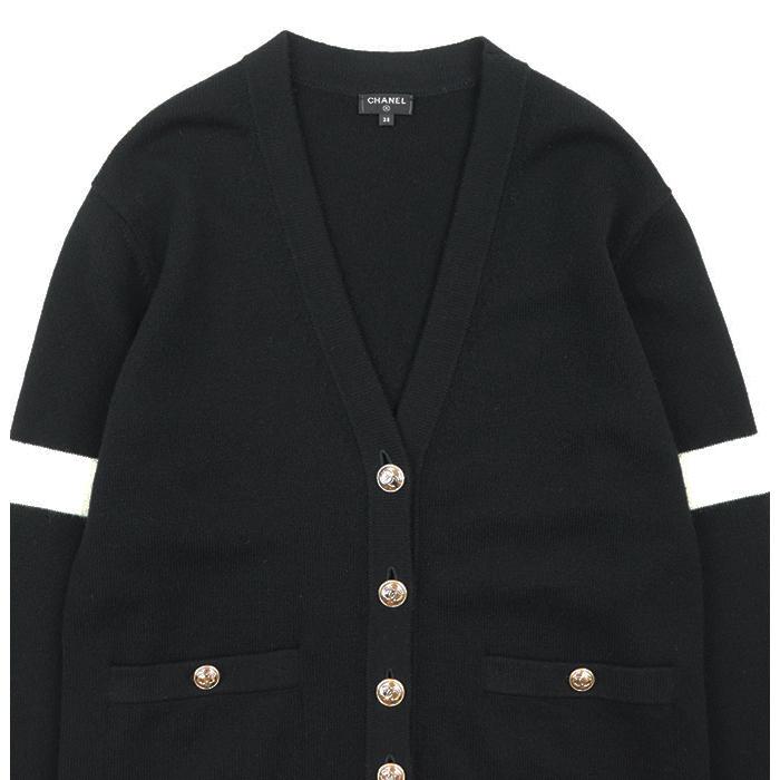 CHANEL 【美品】シャネル ニット カーディガン カシミヤ100 CHANEL 【美品】シャネル ニット カーディガン カシミヤ100