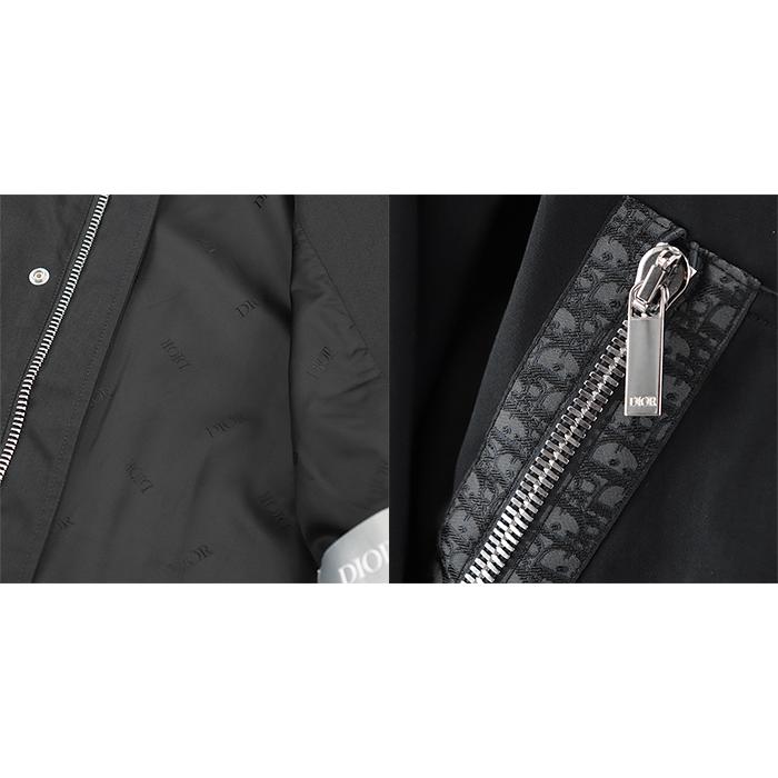 Dior ディオール トロッター ジャケット オブリーク ブルゾン ホワイト 黒 Dior ディオール トロッター ジャケット オブリーク ブルゾン