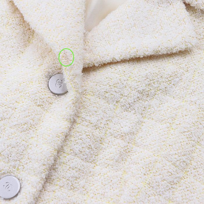 CHANEL シャネル 00T P15546 ツイード チョコバー ショートスリーブ 
