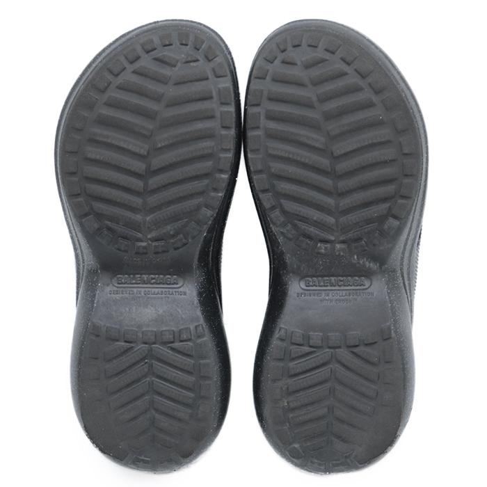 BALENCIAGA クロックス　ホワイト37 BALENCIAGA（バレンシアガ） Crocs クロックス サンダル Pool Crocs