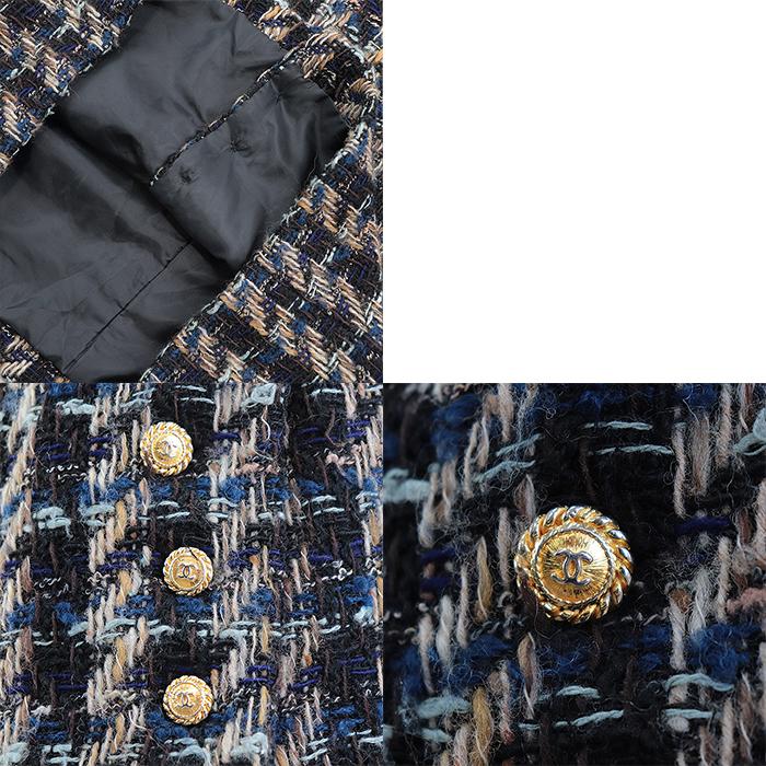 CHANEL シャネル ヴィンテージ D-TK-9064 ツイード ジャケット