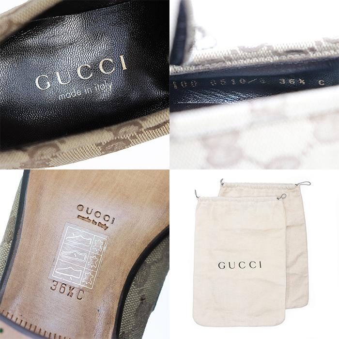 GUCCI（グッチ） 【未使用】グッチ GGキャンバス ホースビット