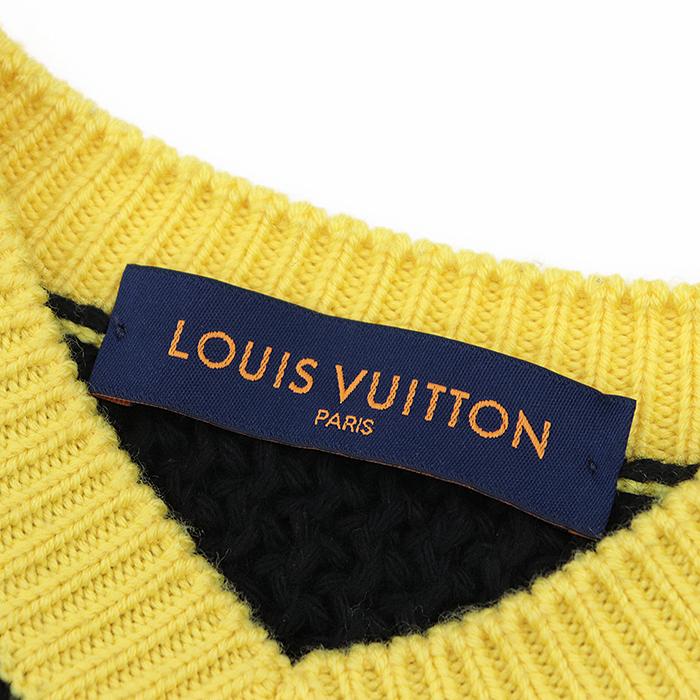 S*a様 【値下げ】ルイ・ヴィトン 21SS LVMインターシャ クルーネックニ LOUIS VUITTON - ルイヴィトン LOUIS VUITTON LVMインターシャ