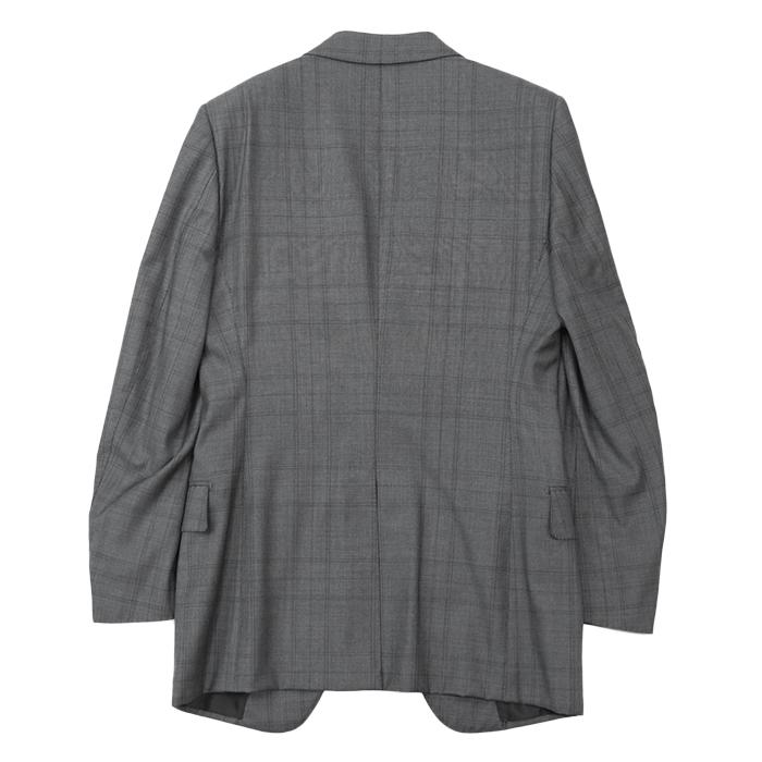 TOM FORD チェック柄ジャケット グレー TOM FORD - 【美品】トムフォード スーツ グレンチェック