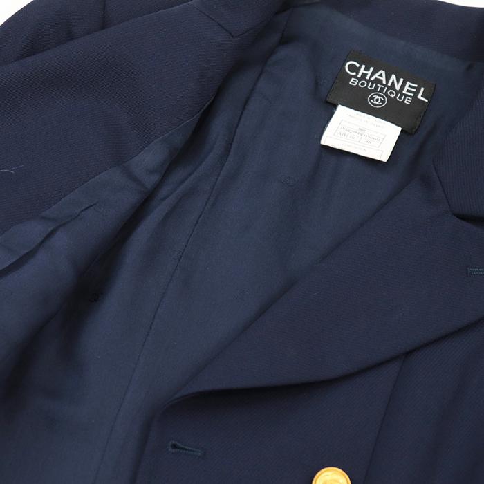 CHANEL 【美品】シャネル ヴィンテージ 96A P08294 ウール100
