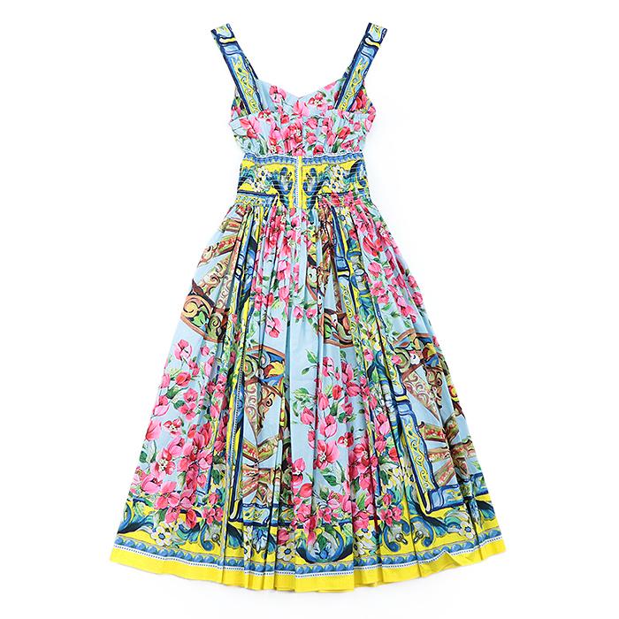 【未使用】ドルチェ&ガッバーナDOLCE & GABBANA　ワンピース 未使用】DOLCE&GABBANA ドルチェアンドガッバーナ ワンピース