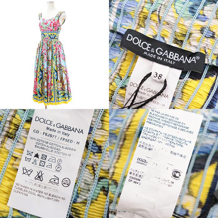 未使用】DOLCE&GABBANA ドルチェアンドガッバーナ ワンピース