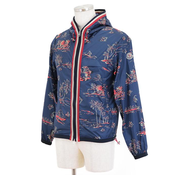 極美品】モンクレール 16年製 ANTON ナイロン ジップアップ フーディー 