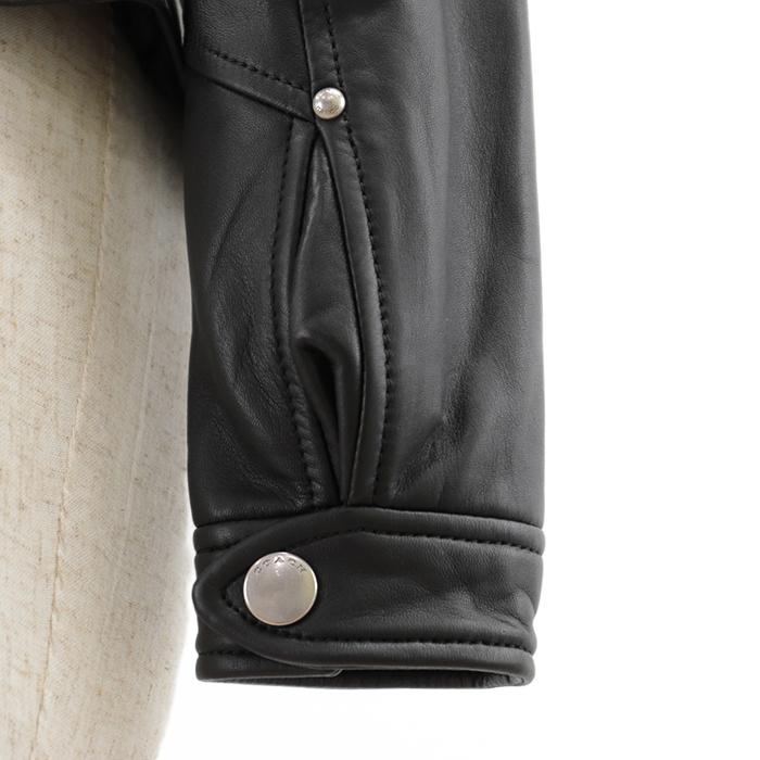 COACH 【美品】COACH コーチ ライダースジャケット ラムレザー