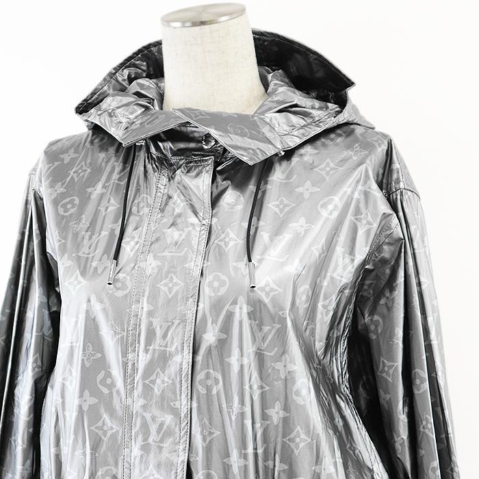 LOUIS VUITTON 裏地モノグラム ウール ピーコート サイズ38 h-k538_6.jpg