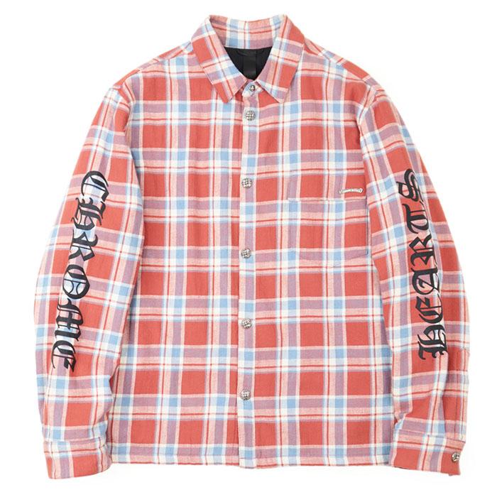 極美品】CHROME HEARTS クロムハーツ シャツ ジャケット WORKN JNKYD