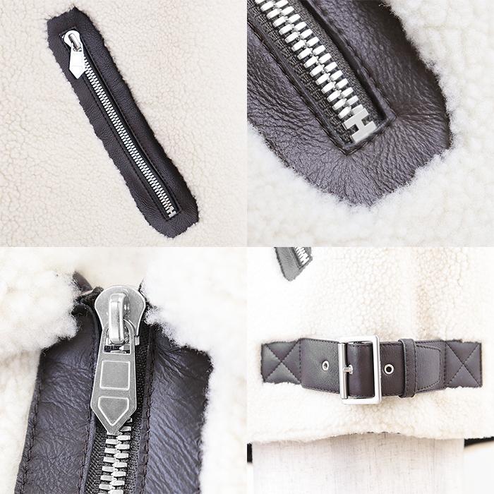 HERMES（エルメス） 【極美品】HERMES ベスト 2023AW シープスキン