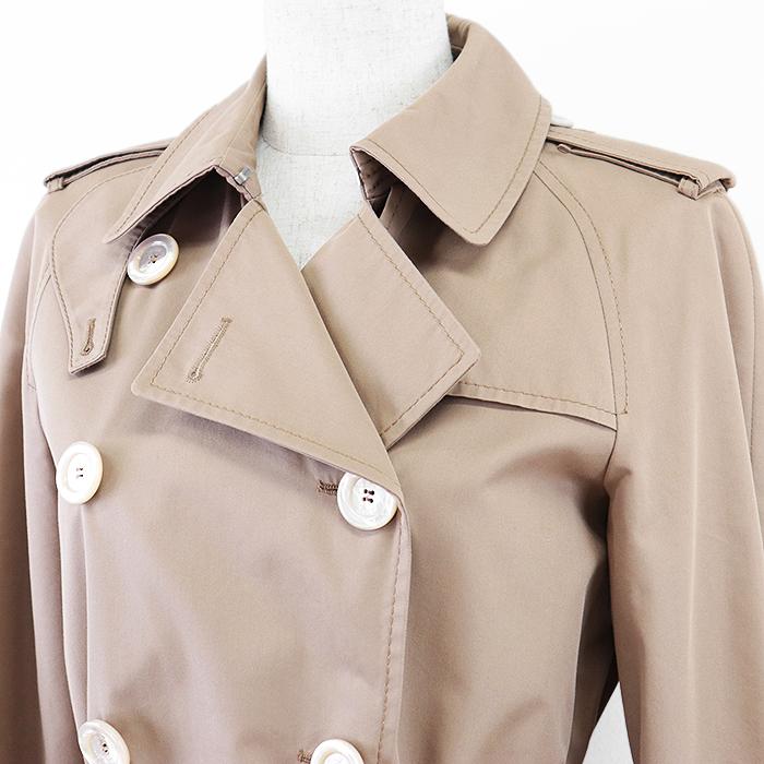 GUCCI トレンチコート GUCCI グッチ トレンチコート フローラルライニング ロゴ シグネチャー