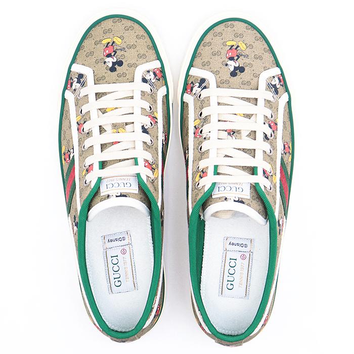 GUCCI TENNIS 1977 キッズスニーカー (シューズ袋付き) Gucci Kids 1977 Tennis jacquard-print Sneakers | Blue | FARFETCH