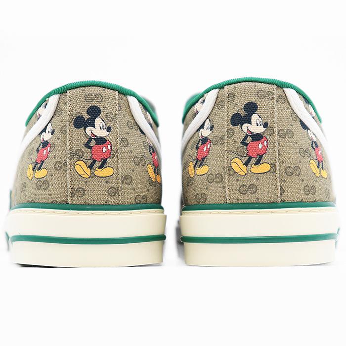 GUCCI×Disney Tennis1977 ミッキー 34 箱・保存袋付 GUCCI（グッチ） 【未使用 】GUCCI スニーカー ×Disney ミッキーマウス