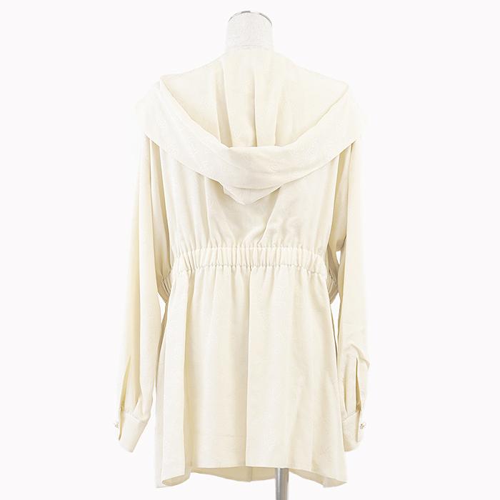 CHANEL 【未使用】CHANEL シャネル シャツ P74771 シフォン