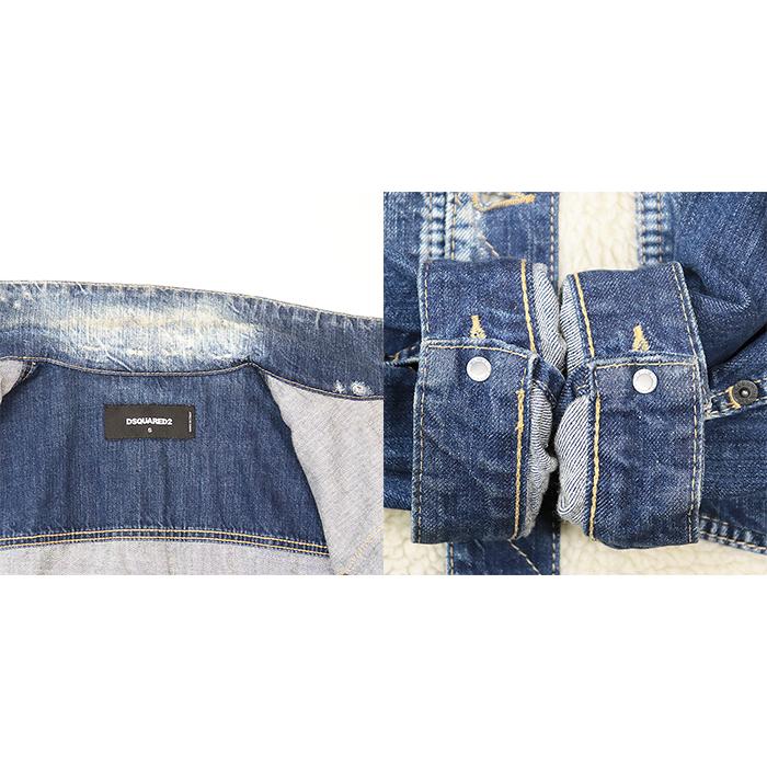 DSQUARED2（ディースクエアード） ジャケット デニム × ボア