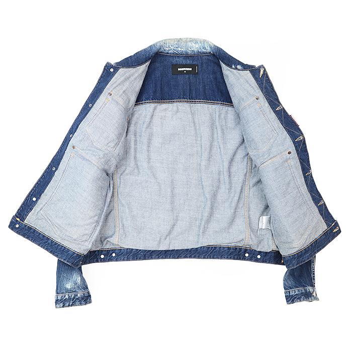 DSQUARED2（ディースクエアード） ジャケット デニム × ボア 