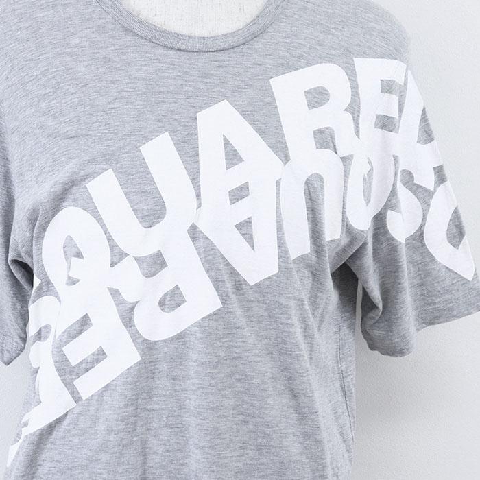 DSQUARED2（ディースクエアード） Tシャツ ロゴ プリント クルーネック 