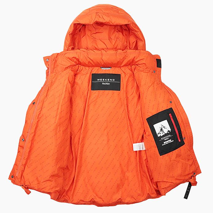【美品】WEEKEND MaxMara ウィークエンド マックスマーラ ダウンジャケット EXTRA HEAVY PADDING 2WAY デタッチャブル フード取外可 シグネチャー ロゴ チャーム アウター ハンガー付属 レディース サイズ 36 オレンジ 橙色 楽天市場】【美品】WEEKEND MaxMara ウィークエンド マックス