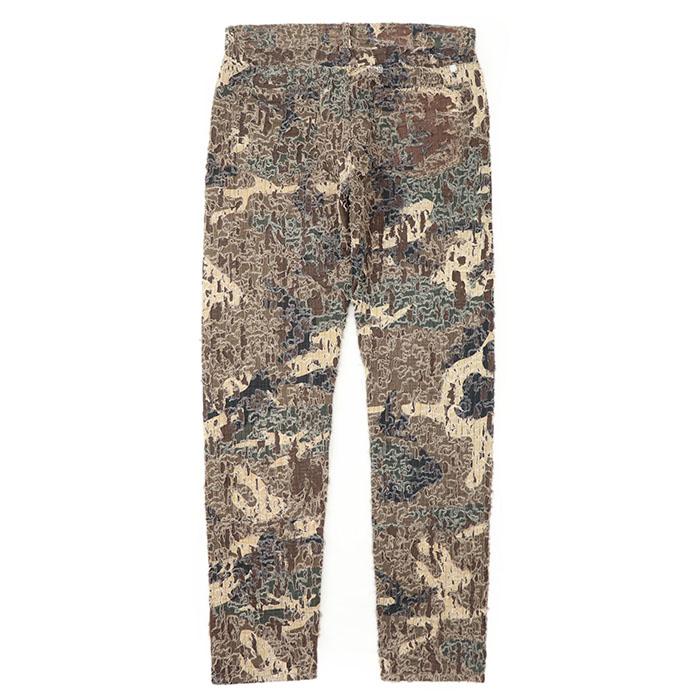 極美品】GIVENCHY ジバンシィ パンツ デストロイ ロゴ レザー パッチ