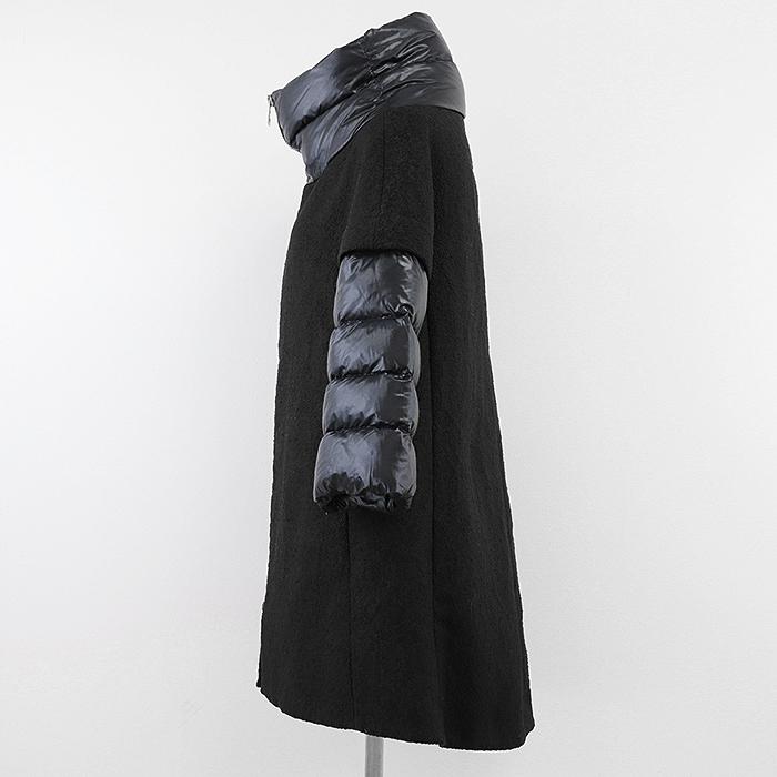 HERNO 【美品】Herno ヘルノ ダウンジャケット ドッキング コート デタッチャブルアーム 2WAY アウター レディース サイズ ...