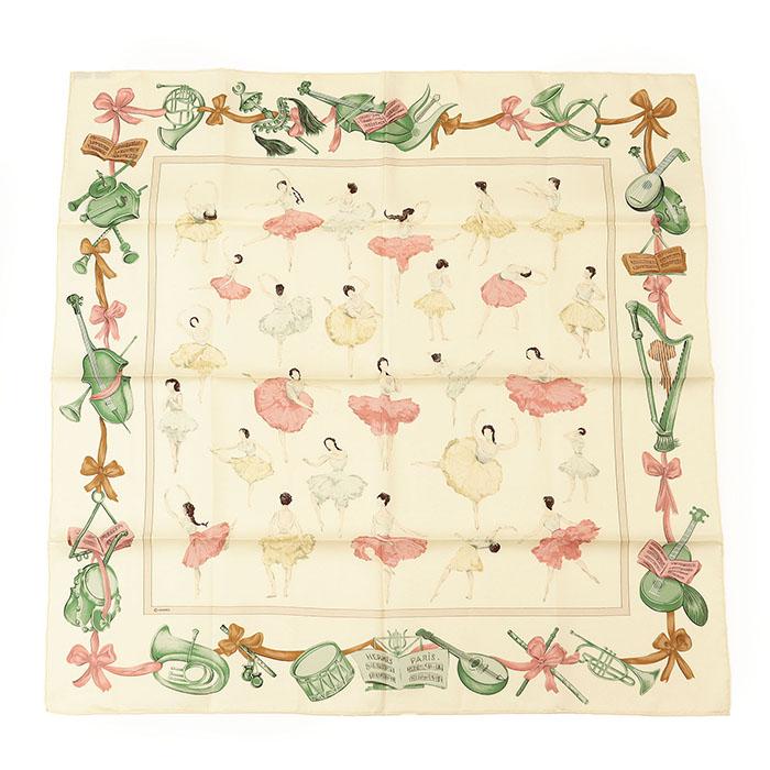 HERMES 【新品同様】HERMES エルメス カレ 90 La Danse バレエの踊り子