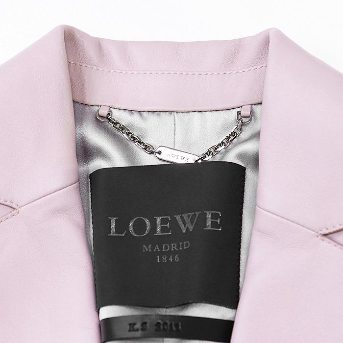 LOEWE ロエベ ジャケット MARDRID 1846 ラムスキン レザー