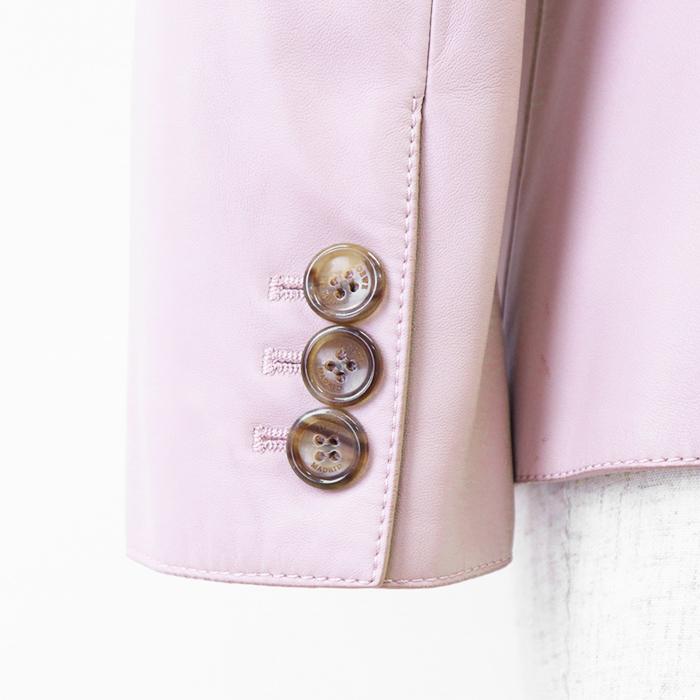 ロエベ　ラムレザージャケット LOEWE ロエベ ジャケット MARDRID 1846 ラムスキン レザー