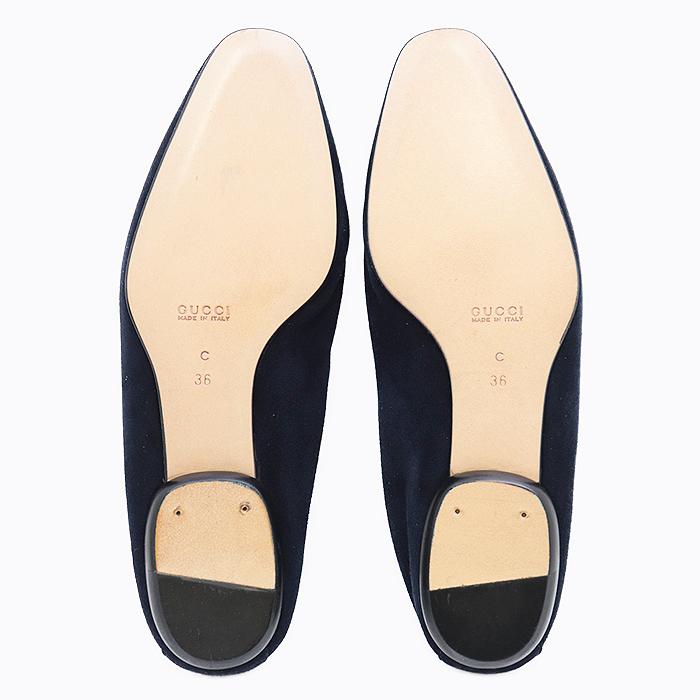 GUCCI（グッチ） SALE【美品】GUCCI ビットローファー レザー スエード
