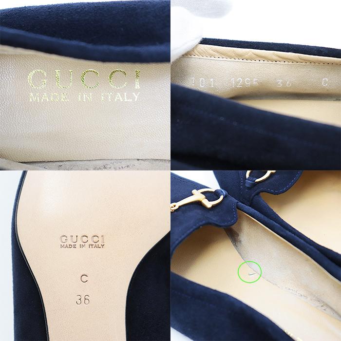 GUCCI（グッチ） SALE【美品】GUCCI ビットローファー レザー スエード