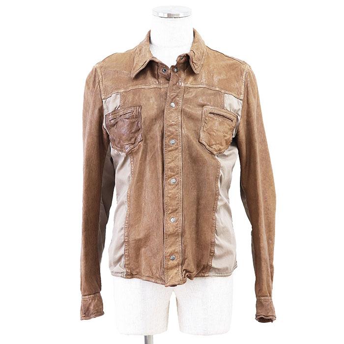 DOLCE & GABBANA ドルチェ アンド ガッバーナ ジャケット ラム レザー