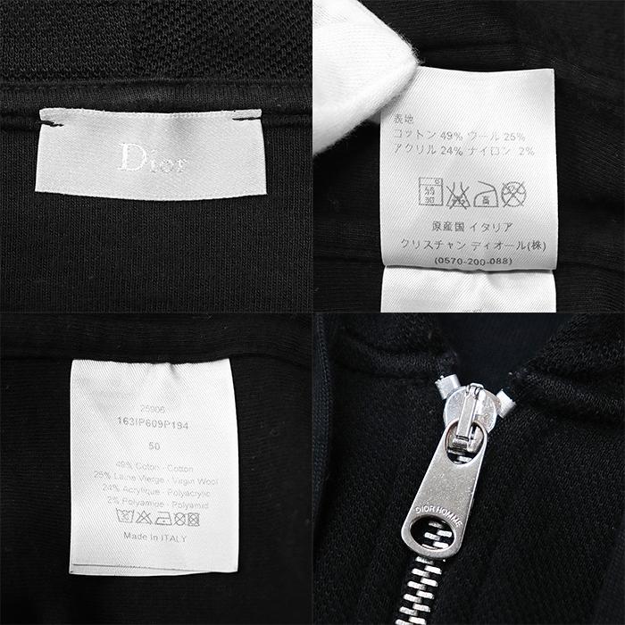 Dior ディオール パーカー ニット 鹿の子 ロゴ BEE 蜂 エンブロイ
