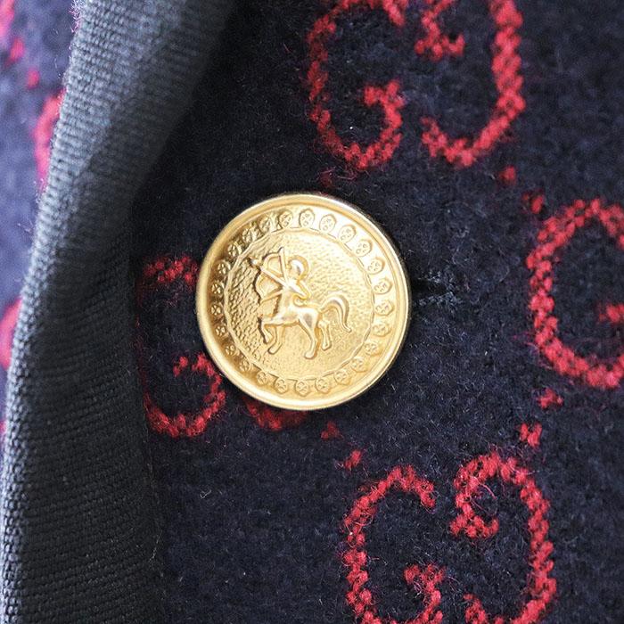GUCCI（グッチ） 【極美品】GUCCI コート チェスター ロゴ