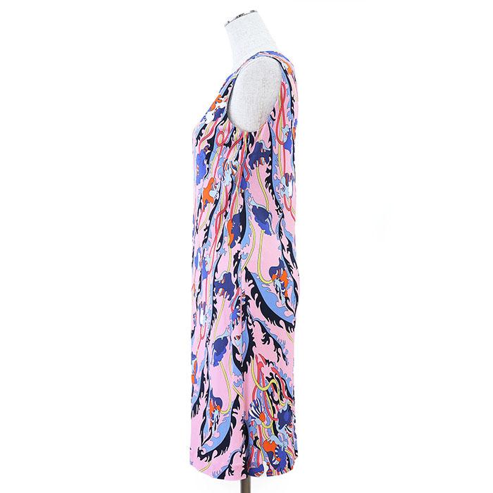 エミリオプッチ　ノースリーブトップ　お値下げしました EMILIO PUCCI エミリオプッチ ノースリーブ ロング ワンピース