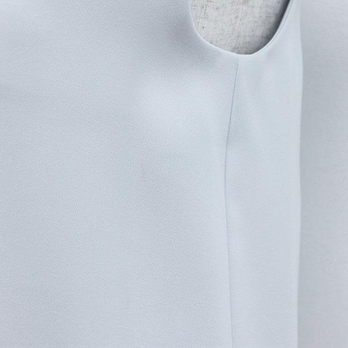 美品】YOKO CHAN ヨーコ チャン ワンピース ノースリーブ フェイク