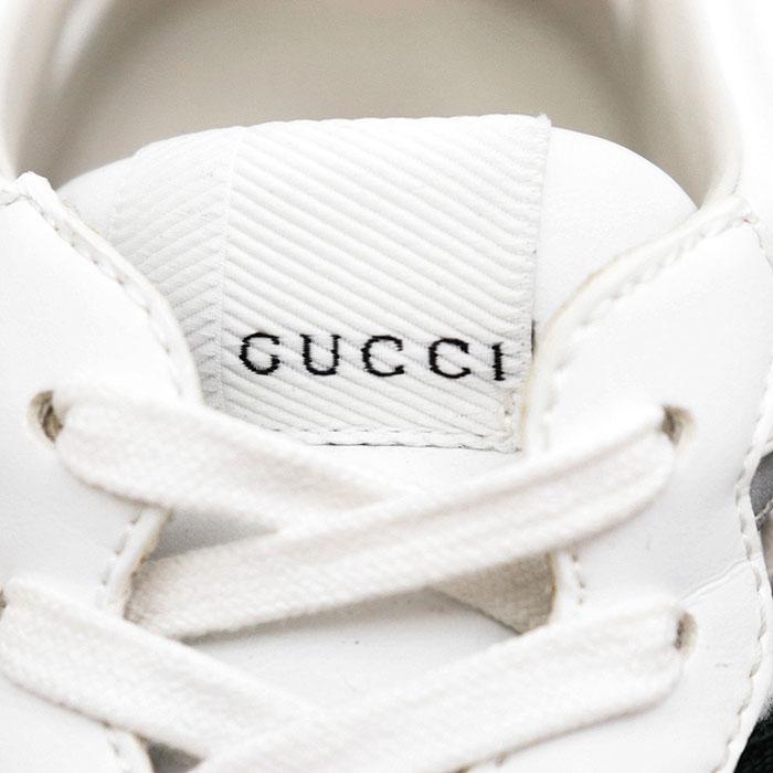 GUCCI 【美品】GUCCI グッチ スニーカー ダッド Rhyton ライトン ロゴ