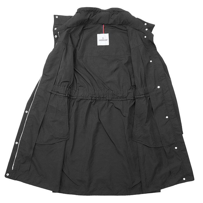 ｛美品｝MONCLER ブラック ナイロンコート MONCLER モンクレール 2021-22 AW G209K1A00006 M1195 × HYKE