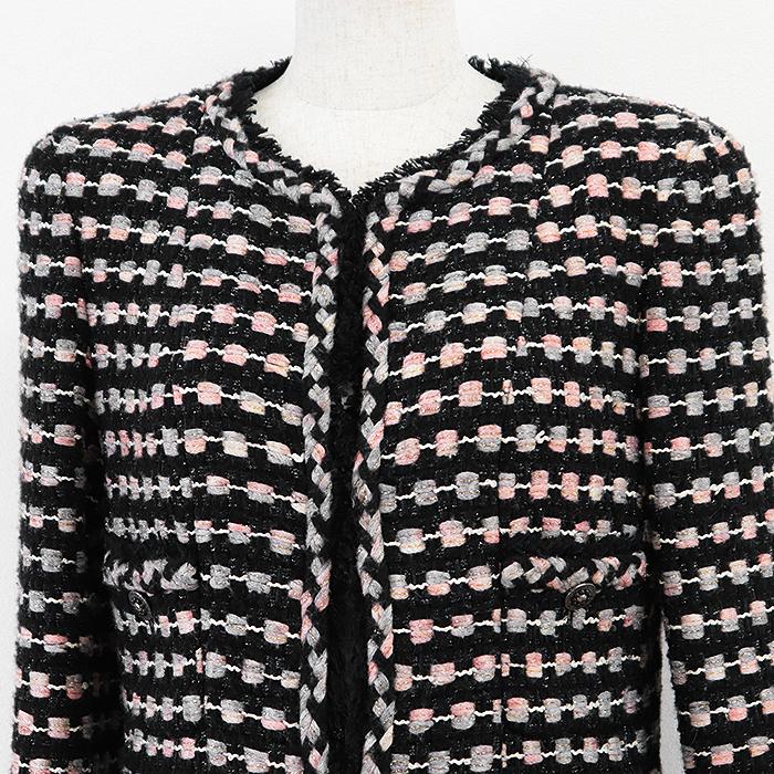 CHANEL（シャネル） ジャケット 06A P29539 ツイード ノーカラー