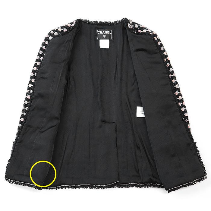 CHANEL（シャネル） ジャケット 06A P29539 ツイード ノーカラー