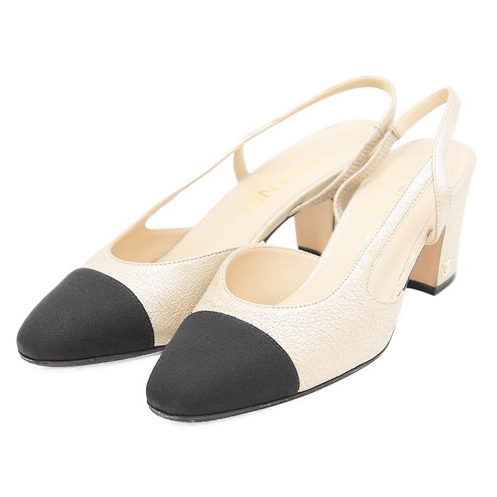 CHANEL シャネル g31318y パンプス ヒール CHANEL 【極美品】CHANEL シャネル G31318 パンプス スリング