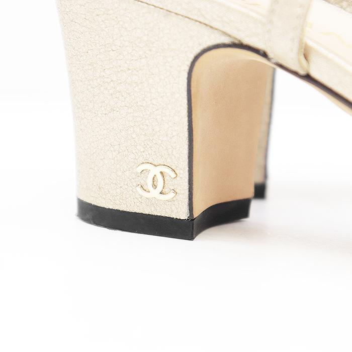 CHANEL 【極美品】CHANEL シャネル G31318 パンプス スリング