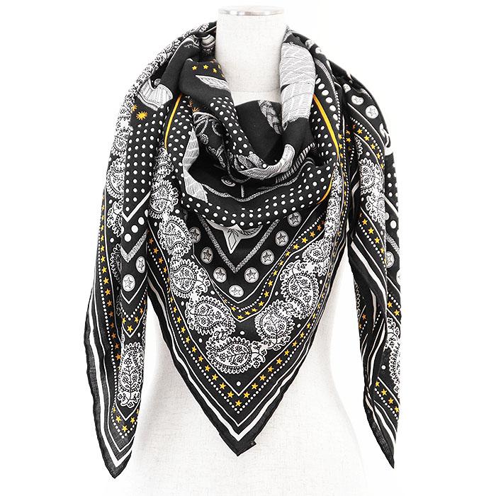 HERMES 【美品】HERMES エルメス スカーフ 2023AW カレジェアン140