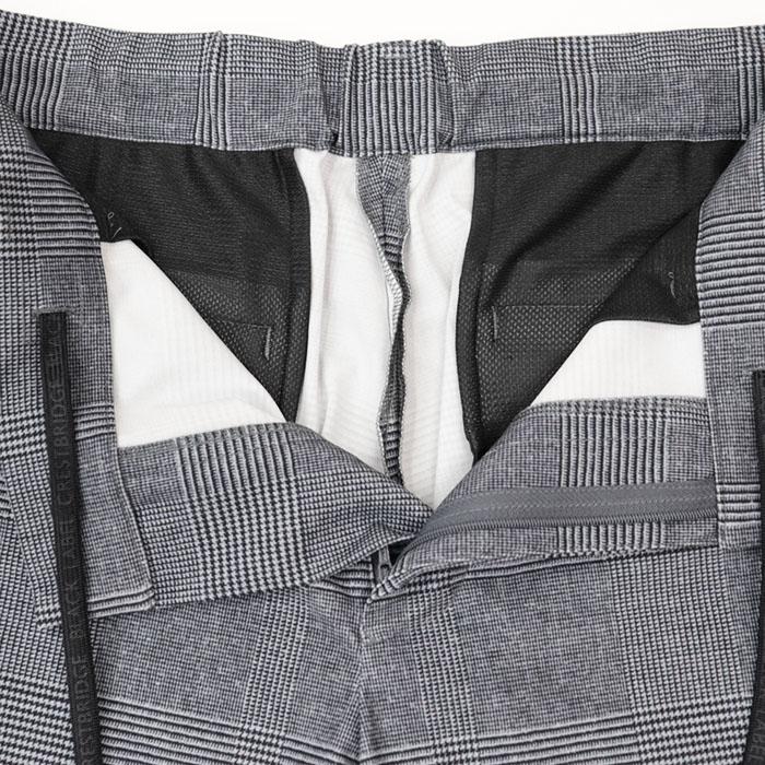 【未使用品】ブラックレーベルクレストブリッジ チェック ジャケット グレー ウールジャージークレストブリッジチェックコンビダウン