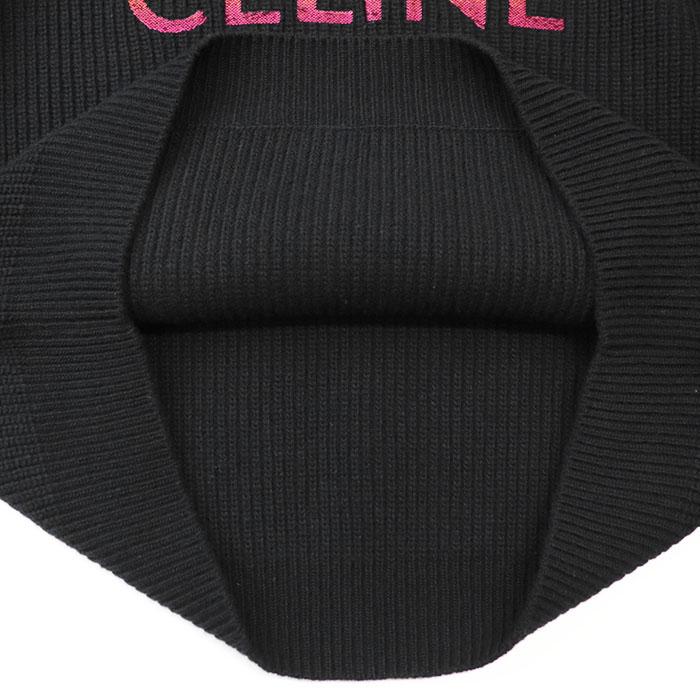 CELINE（セリーヌ） 【新品同様】CELINE パーカー ニット ロゴ