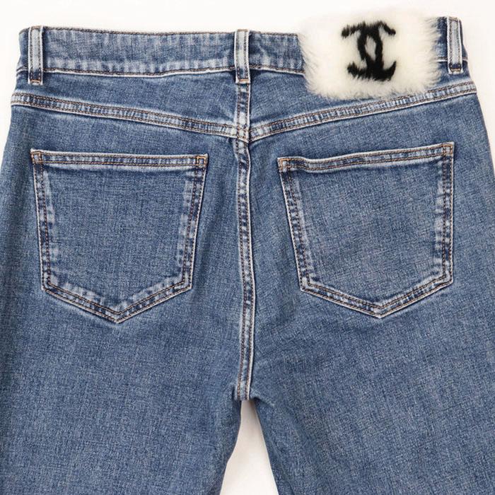 CHANEL（シャネル） 【美品】CHANEL パンツ デニム P74543 2023SS COCO