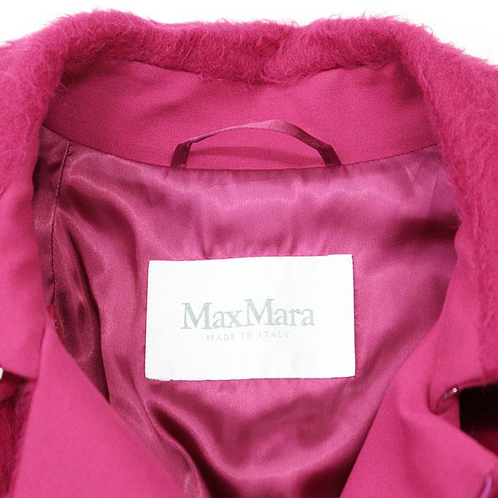 ぴ*ぴ様 【美品✨】Max Mara⭐︎コート⭐︎アルパカ混⭐︎女優襟⭐︎ピンク SALE】Max Mara マックス マーラ ジャケット アルパカ / シルク