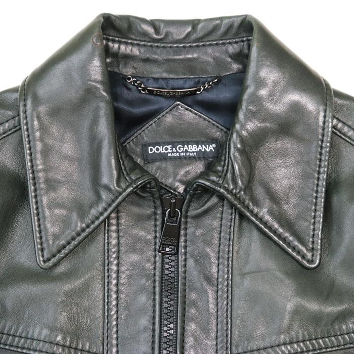 DOLCE & GABBANA ドルチェ アンド ガッバーナ ジャケット レザー