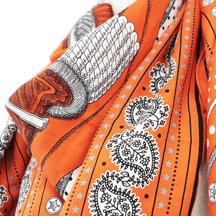 HERMES（エルメス） 【新品同様】HERMES スカーフ カレジェアン140