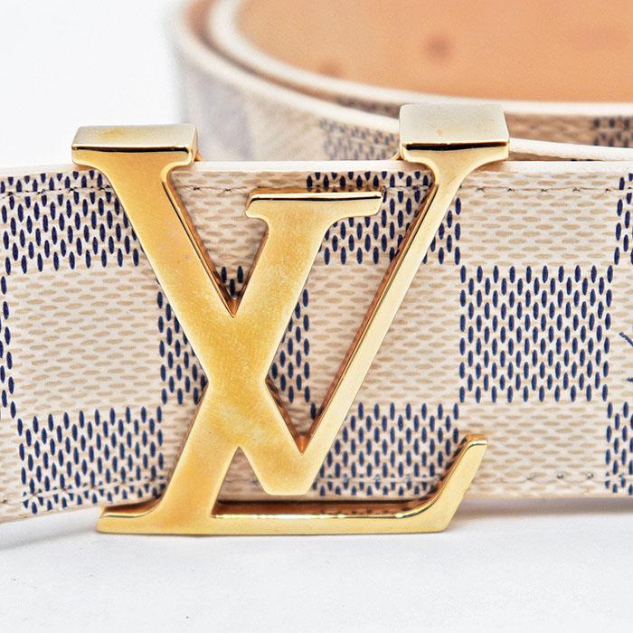 LOUIS VUITTON アズール ベルト サンチュール イニシアル オシャレ LOUIS VUITTON 【美品】LOUIS ルイ ヴィトン ベルト サン